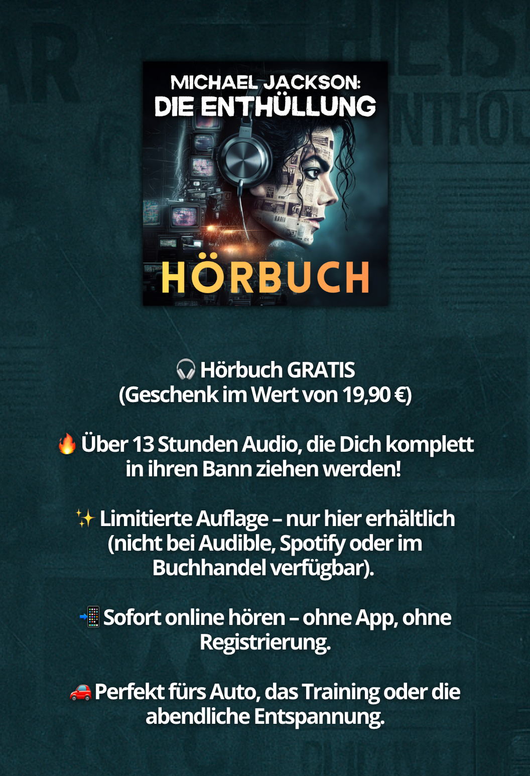 Michael Jackson: Die Enthüllung + 🎁 GESCHENK: Hörbuch im Wert von 19,90 € GRATIS